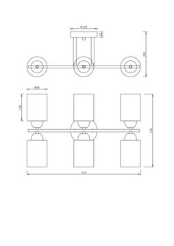 Люстра Freya FR5129PL-06W