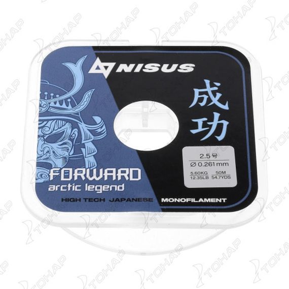 Леска FORWARD ARCTIC LEGEND 0,261mm/50m Nylon Transparent (N-FAG-0.261-50) Nisus