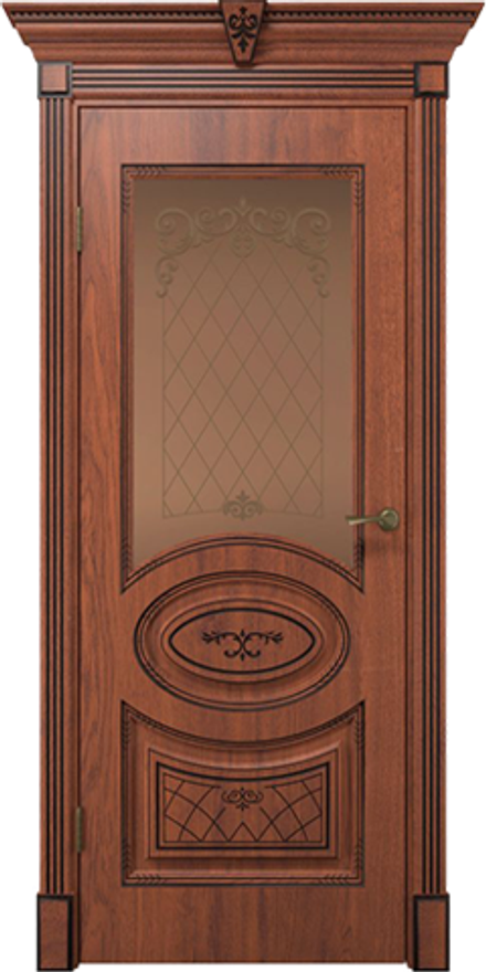 Межкомнатная дверь Вителия ПО (700x2000, Дуб янтарный)