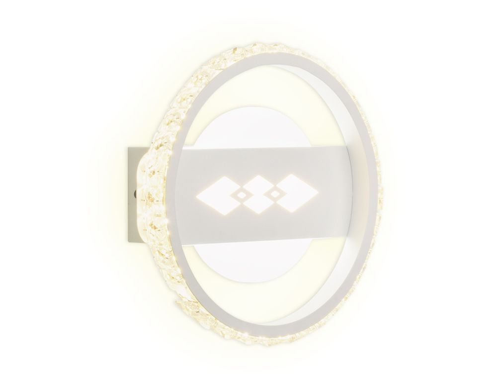 Ambrella Настенный светодиодный светильник с хрусталем Ice FA221