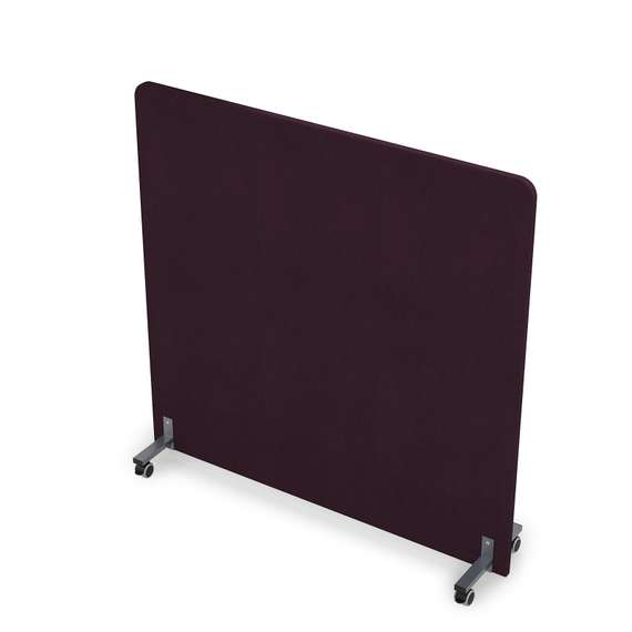 011.МП.1414 Акустическая мобильная перегородка на колесных опорах (1400*377*1400)