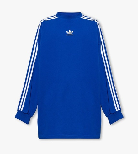 Balenciaga x Adidas Blue Oversize Long Sleeve