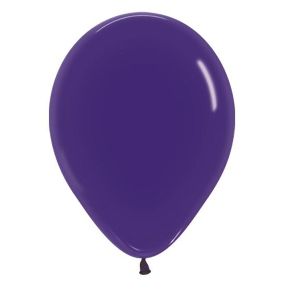 (S 12 /СЕМПЕРТЕКС) КРИСТАЛЛ 30 СМ ФИОЛЕТОВЫЙ / VIOLET (в сдутом виде)