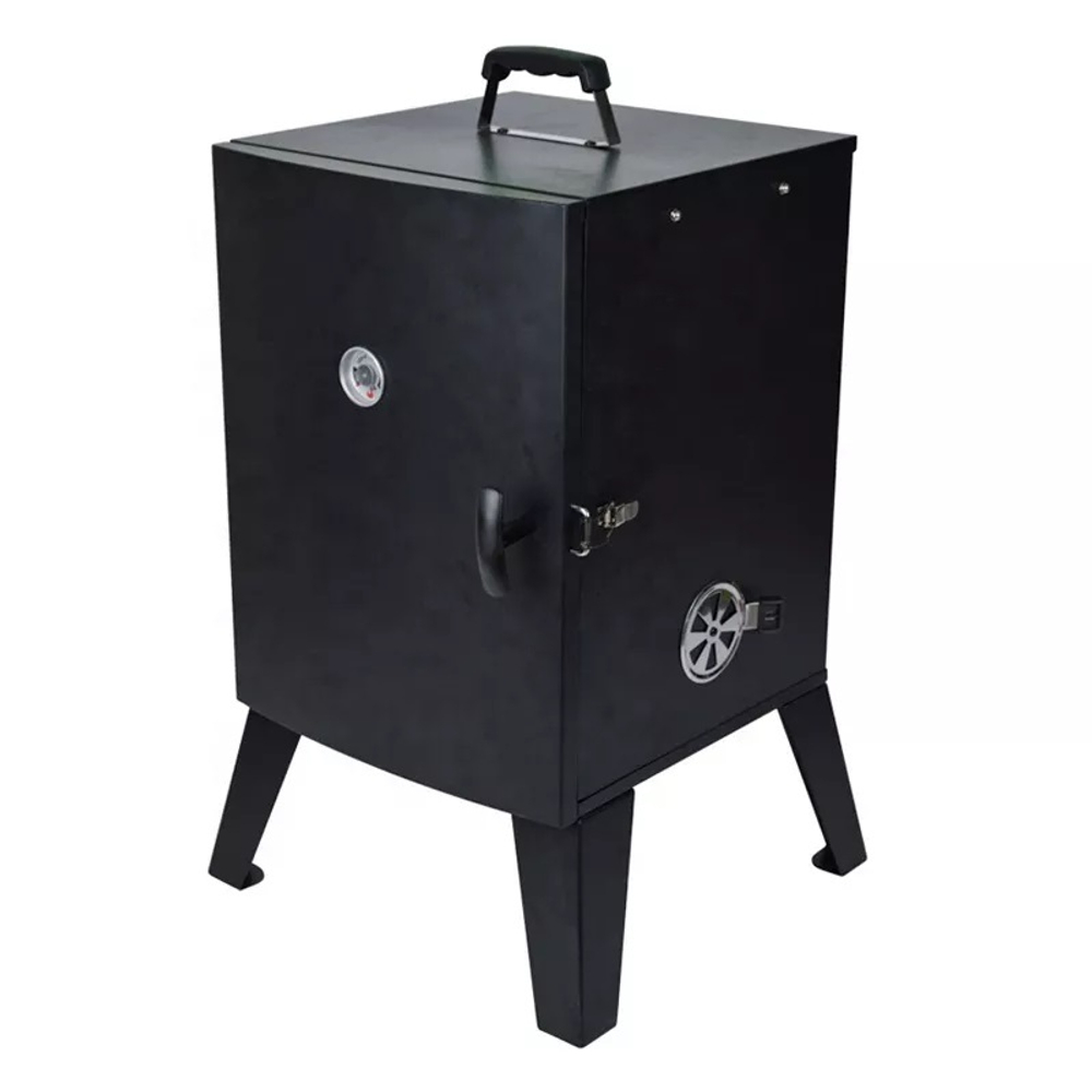 Электрическая Коптильня гриль Vertical Electric Smoker 56 x 49 x 82 см две решетки