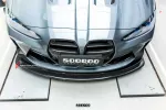 Карбоновая губа переднего бампера GT4 Style для BMW M3 G80/G81 2020+ / M4 G82/G83 2021+ БМВ