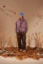 Шапка Called a Garment Pathway Logo Beanie синий / сиреневый