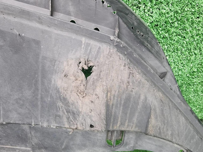 Юбка переднего бампера Skoda Rapid 2 (2020-2023)