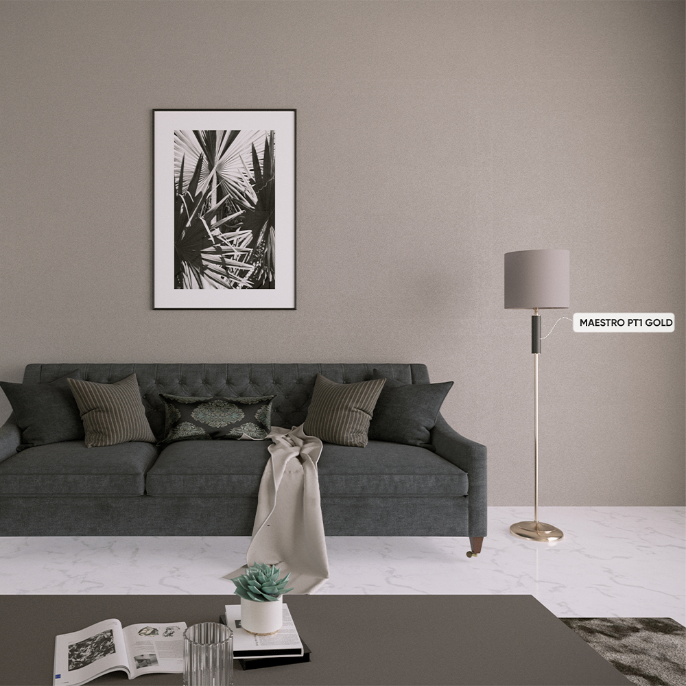 Торшеры Crystal Lux MAESTRO PT1 GOLD