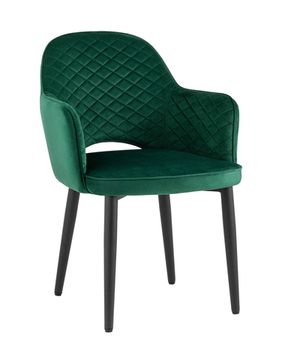 Стул Венера диамант NEW, велюр изумрудный NP