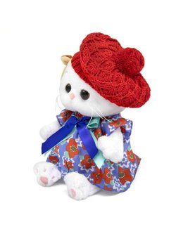 Мягкая игрушка Ли-Ли Baby в платье и ажурном берете 20 см