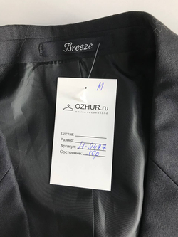 Пиджак Breeze для офиса, маркировка 188-112-106, визуально на 56 размер