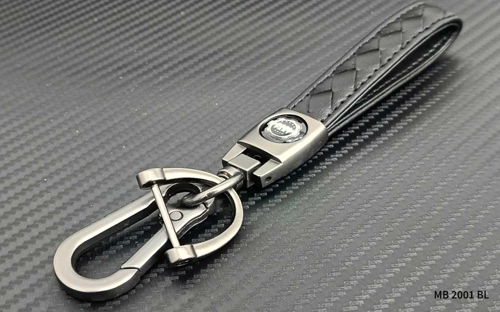 Брелок для ключей "Coolpart" MB-2001BL черный