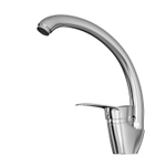 Смеситель для кухни 40k MIXLINE ML03-032 высокий излив б/отв боковая п/гайку (без подводки)