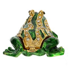 GAEM Шкатулка "Лягушка", L5,5 W6 H3 см