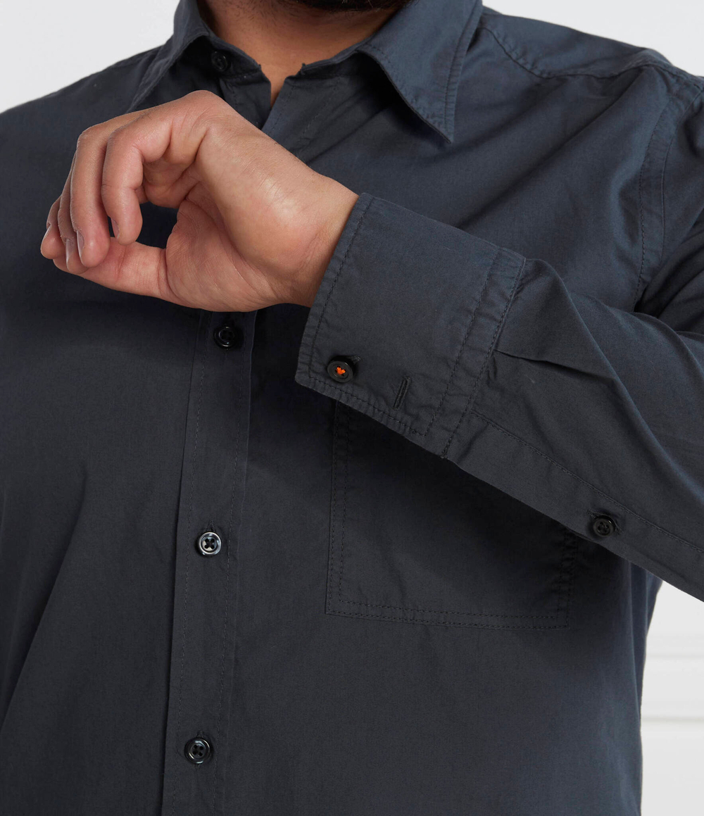 Рубашка Relegant_6 BOSS ORANGE - графитовый(50489319)