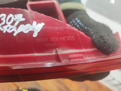 Фонарь задний левый Kia Sportage 4 (QL) 16-18 Б/У Оригинал 92405F1000