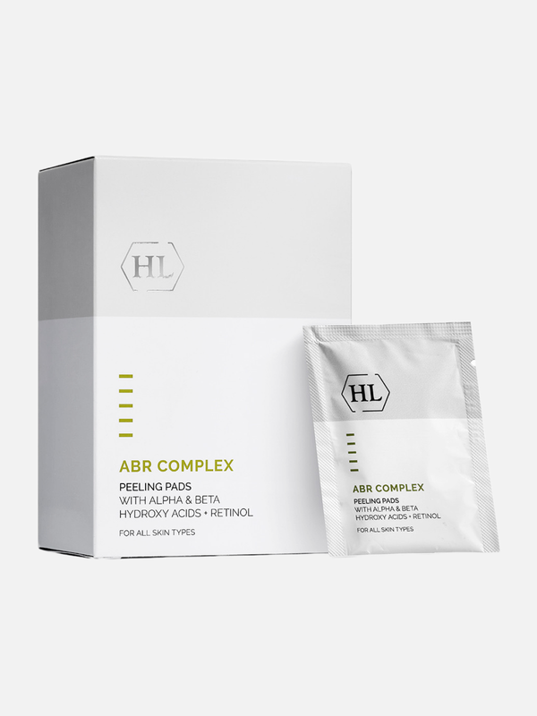 Отшелушивающие очищающие салфетки для всех типов кожи ABR Complex Peeling Pads, Holy Land, 24 шт
