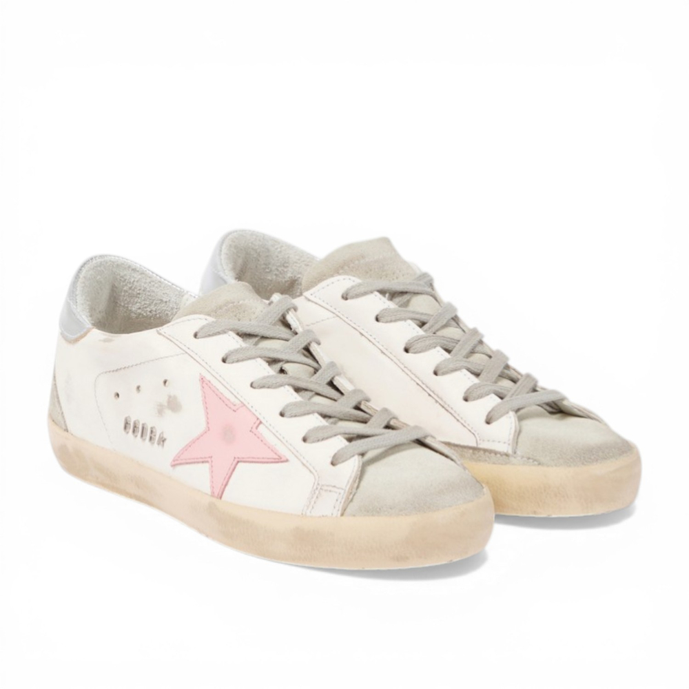Кеды Golden Goose 'Superstar'Pink star