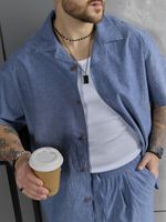 Костюм мужской Аристократ-2 Виотекс ДЖИНСОВЫЙ МЕЛАНЖ