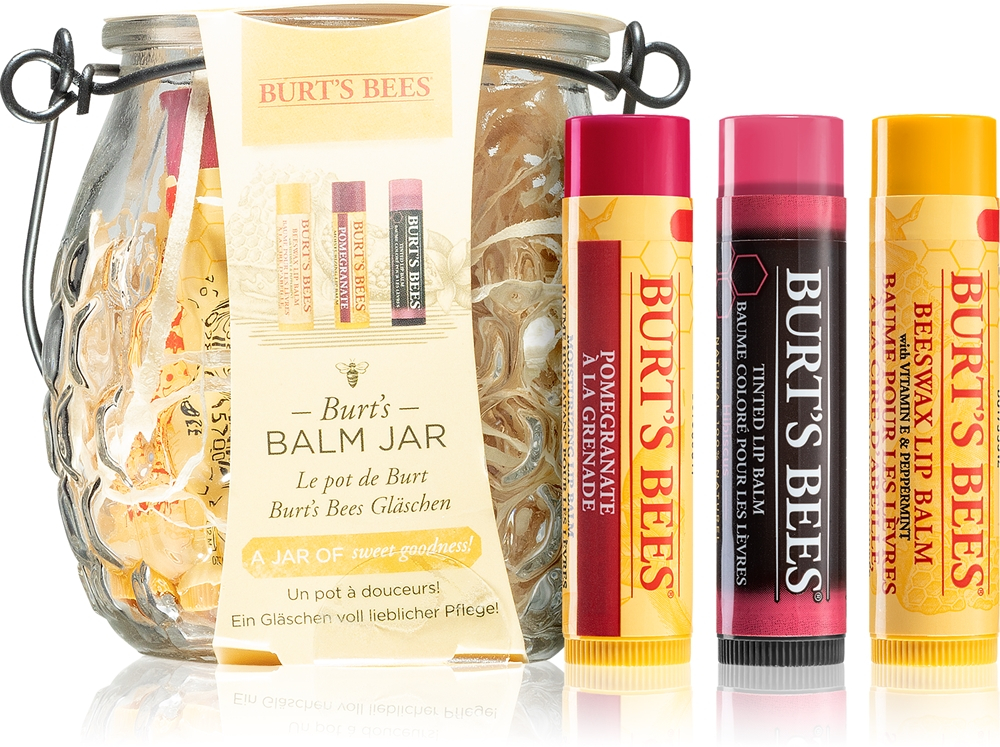 Burt’s Bees Balm Jar - Подарочный набор для губ, 0