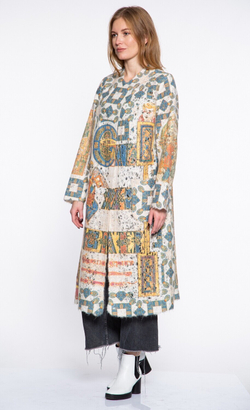 Кардиган "Экслибрис", по мотивам средневековых фронтисписов из Келлской книги