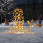 светодиодная фигура сова