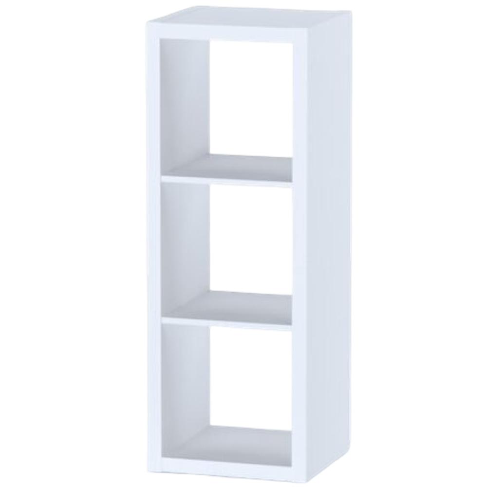 Стеллаж Фора 3, 41*38*112 см, белый