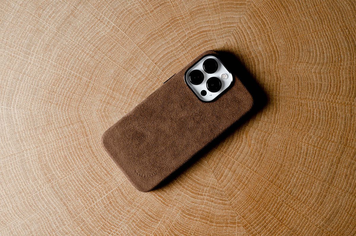 Hard Graft Fuzzy Dusty Brown 🔥 чехол из алькантары для iPhone