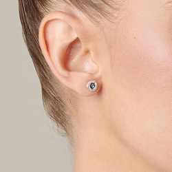 Серьги Ciambella Blu с серебром