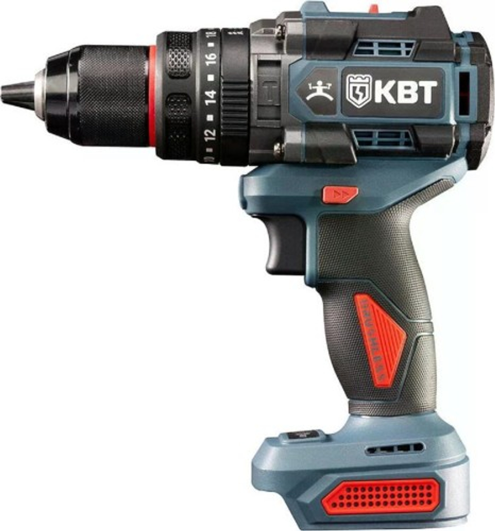 Дрель-шуруповерт аккумуляторная КВТ DB-20-160 без АКБ и ЗУ серия ПРОФИ  104539