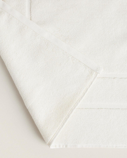 Zara Home - Нескользящий коврик для ванной из хлопка, бежевый, 55x80 см