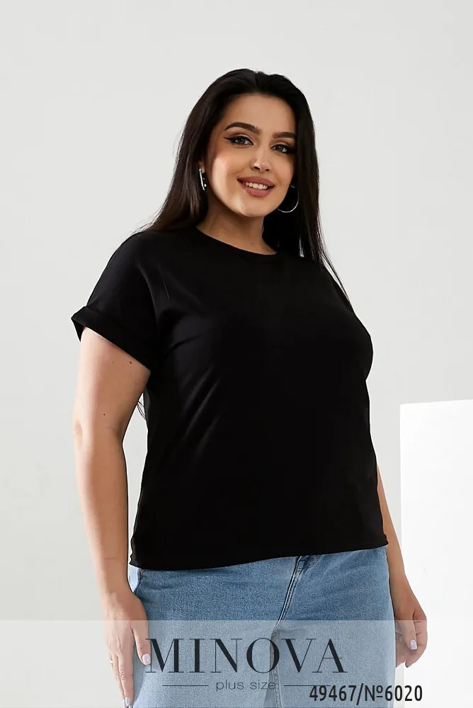 Футболка 6020-черный Minova