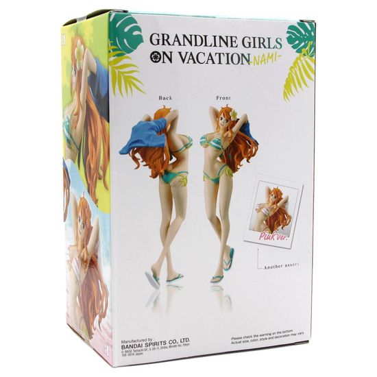 Фигурка One Piece, Grandline Girls On Vacation, Nami, 15 см / Фигурка по мотивам аниме "One Piece", Нами, 15 см