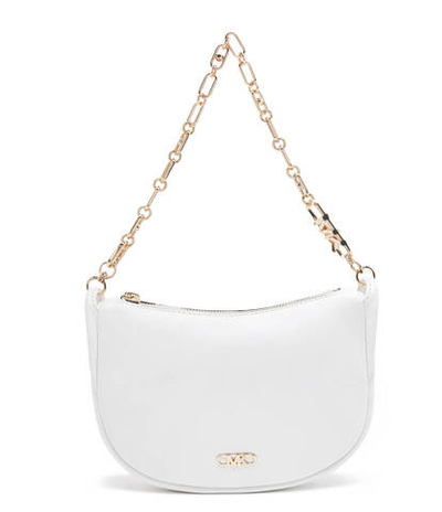 Кожаная сумка хобо Michael Kors - белый(32H3G8NC1L)