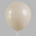 Шар (18''/46 см) Белый песок, пастель ретро, 1 шт.