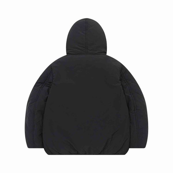 Куртка двухсторонняя черная - фото 8