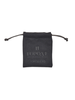 Кольцо из серебра со вставкой из выращенной зелёной шпинели