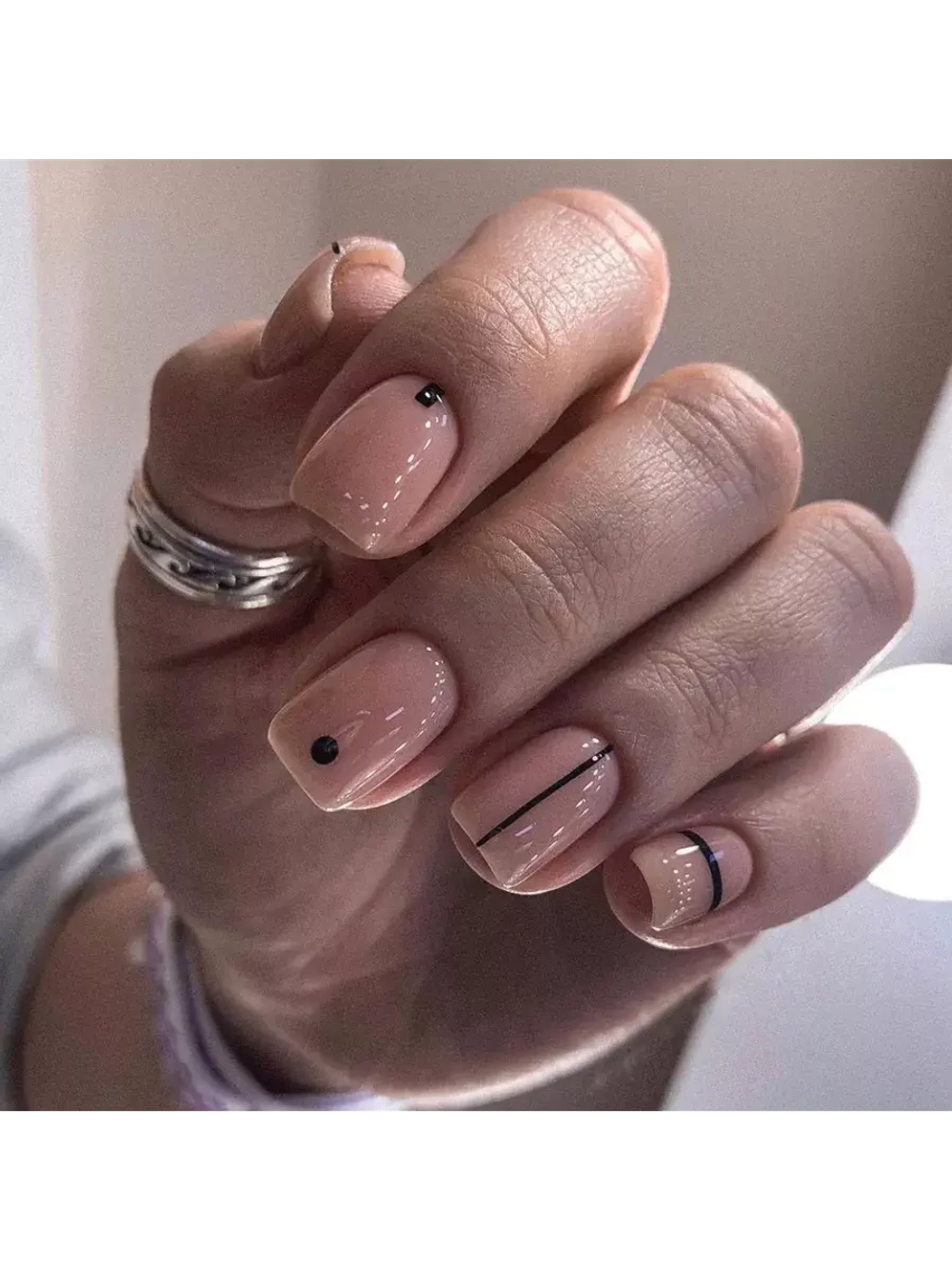 Гель лак Luxio Blush для ногтей 15 мл бежевый