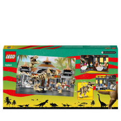 LEGO Jurassic World — Центр для посетителей: Нападение тираннозавра и хищника 76961