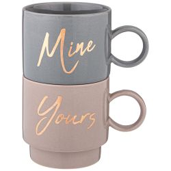 НАБОР КРУЖЕК ИЗ 2 ШТ. "MRS&MR" 400 МЛ