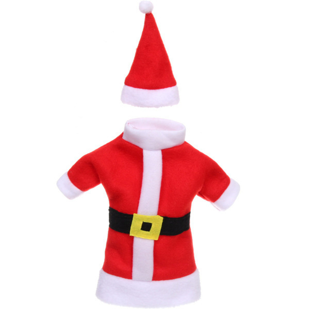 Украшение на бутылку «Дед Мороз»