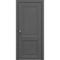 Купить Межкомнатная дверь ПЭТ Элеганс-10 графит глухая
