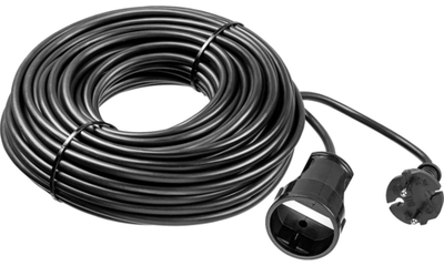 ЗУБР ПВС-207-Ш, ПВС, 2 x 0.75 мм2, 30 м, 2200 Вт, силовой удлинитель-шнур (55023-30)