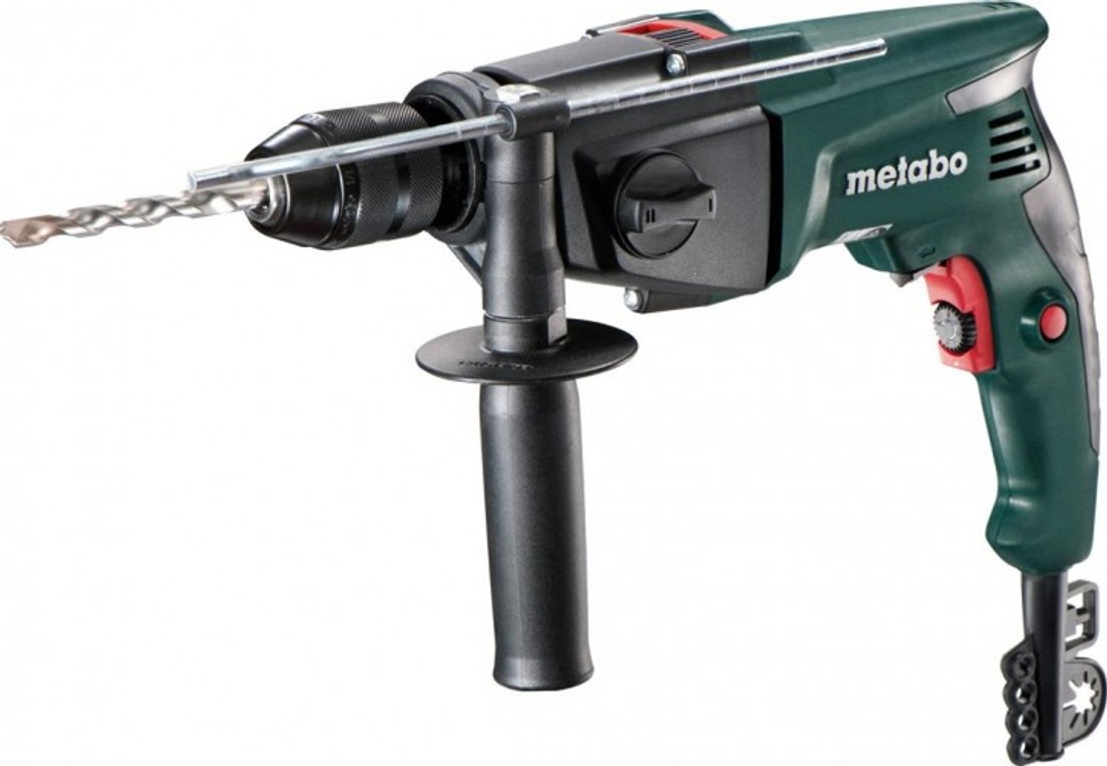 Дрель ударная сетевая METABO SBE 760 (БЗП)  двухскоростная 600841000