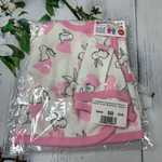 3 предмета с распашонкой "Зайка на сердце" (интер) (Карапуззики) (Размер: 62)