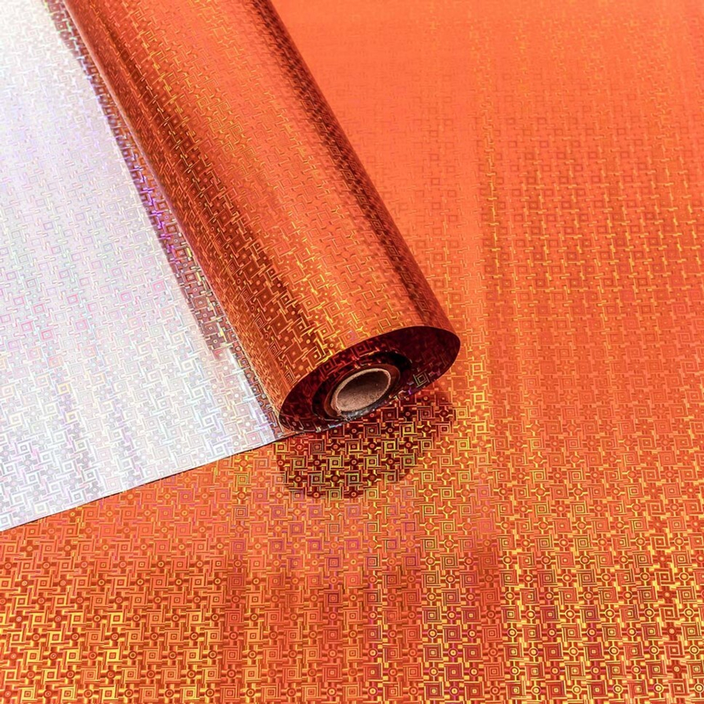 Пленка В рулоне 8.1 м х 70 см голография (Бронзовый)