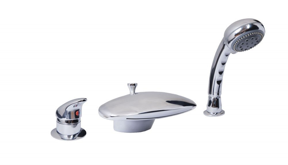 Смеситель для акриловой ванны врезной Boheme AquaDesign Niagara 389-N