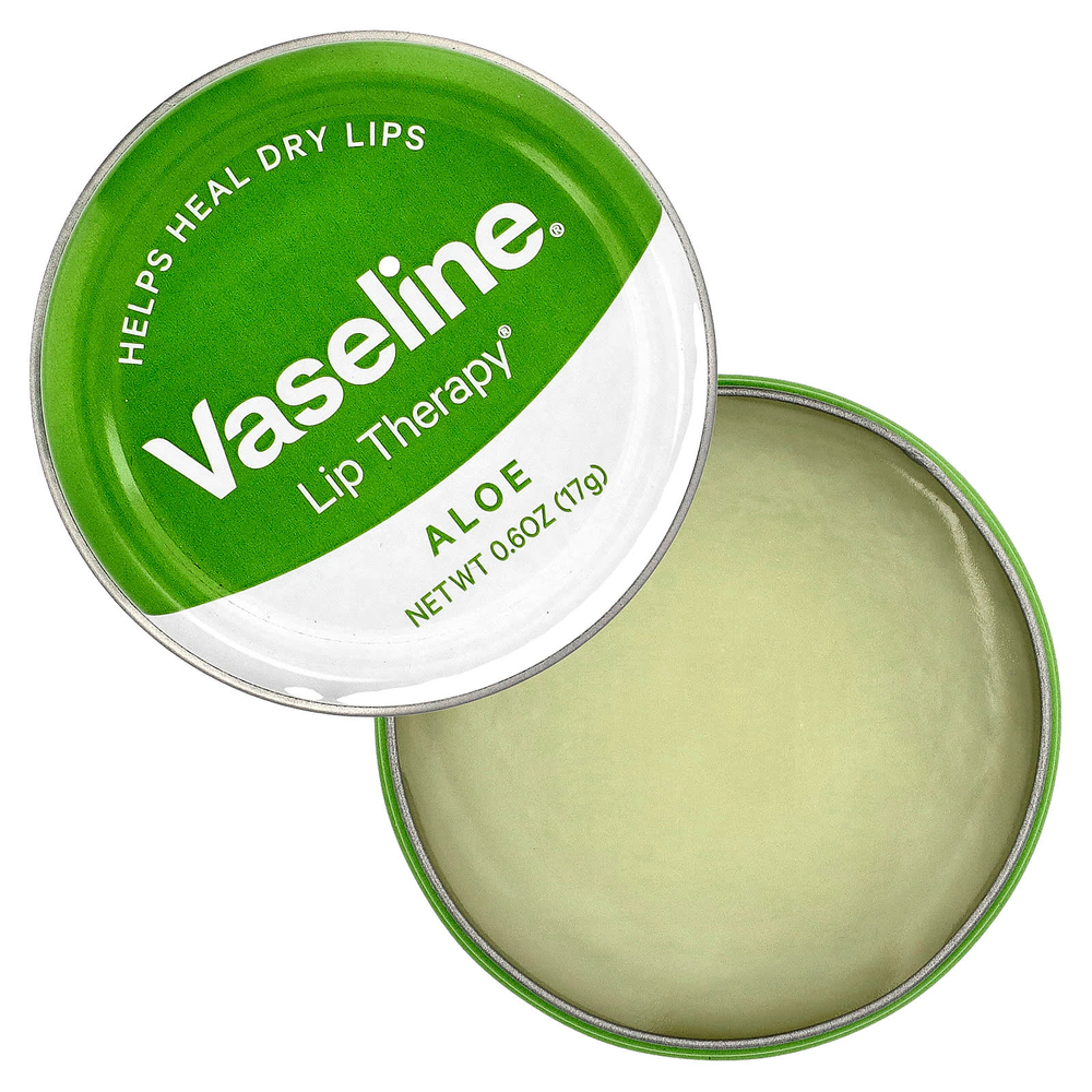 Vaseline, Lip Therapy, алоэ, 17 г (0,6 унции)