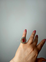 Кольцо в готическом стиле массивное.Размер-17