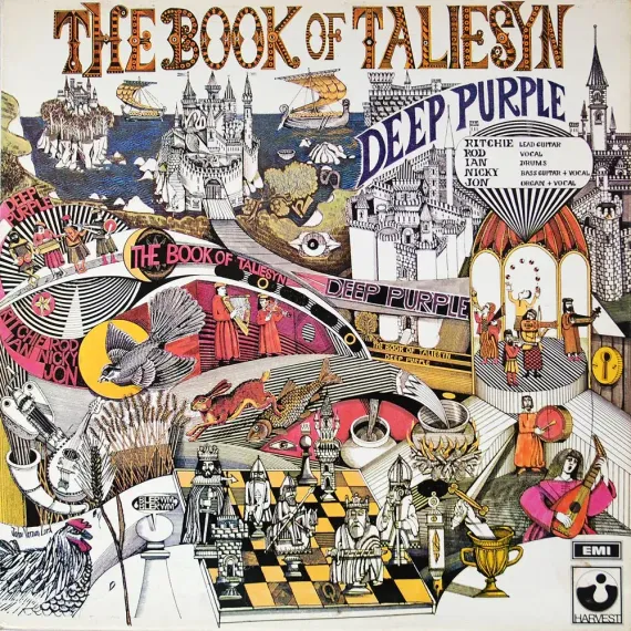 DEEP PURPLE BOOK OF TALIESYN MONO LP
